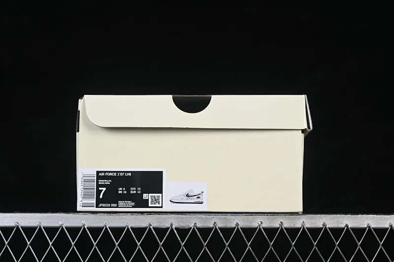 All categories Nk Air Force 1 Air Force series Nk Air Force 1 Low Air Force low-top Nike Air Force 1'07 Low Mi Heizhuba leather Air Force 1 low-top casual sneakers JP8028-068